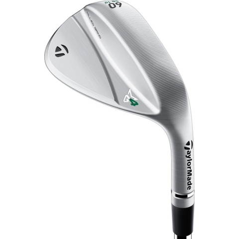 TaylorMade Milled Grind 4 Wedge (steel shaft) 2023 - Chrome | Rechtshandig | | 46° Loft | 09° Bounce