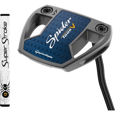 TaylorMade Spider Tour-V Double Bend Putter 2023 | 33 inch | Uni | Rechtshandig