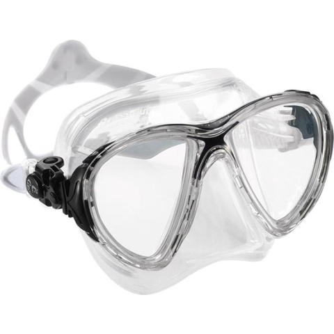 Cressi Big Eyes Evolution Crystal Duikmasker Transparant