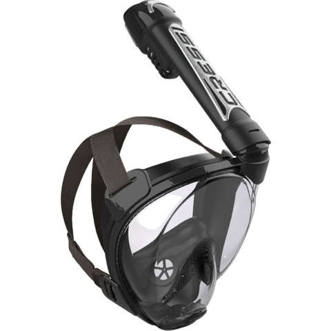 Cressi Duke Snorkelmasker M/L Zwart-Zwart