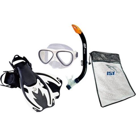 IST Sports - Snorkelset voor Kinderen - 5 tot 12 jaar - maat 34 tot 38