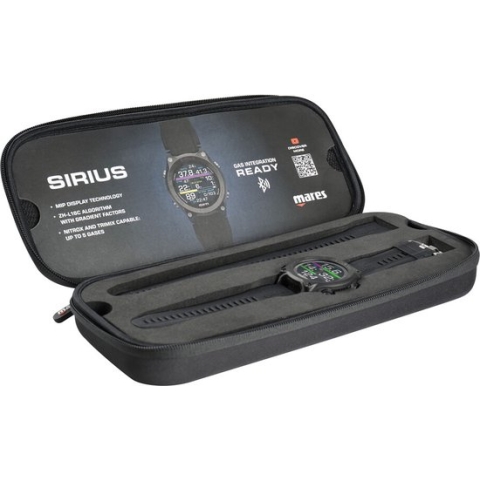 Mares Sirius - Duikcomputer Horlogemodel - Zilver