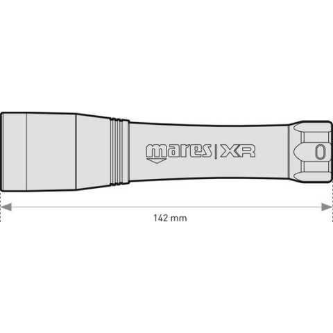 Mares XR Line Back-up Duiklamp