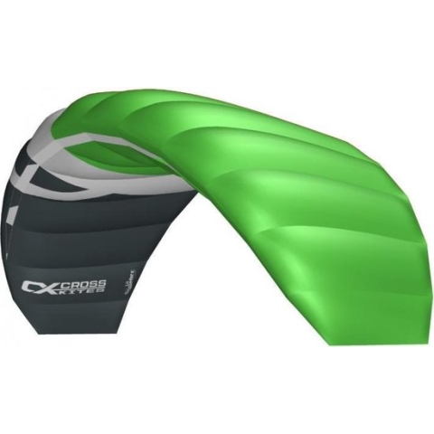Cross Kites Boarder 1.8 Matras vlieger - Groen - 2-lijns