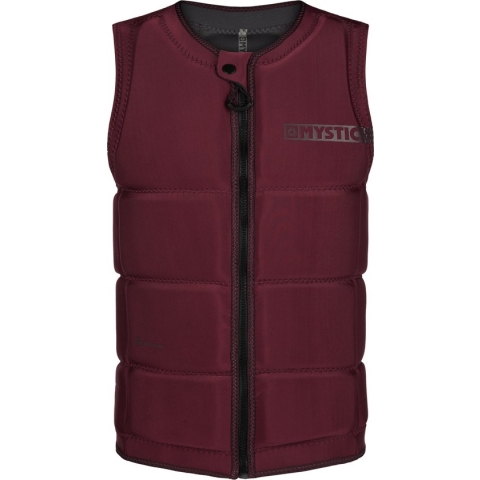 Mystic Star Impact Vest Wake CE - Oxblood Red - XXL