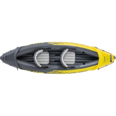 Intex Explorer K2 Kajak incl. peddels en opblaaspomp - Intex K2 Kayak