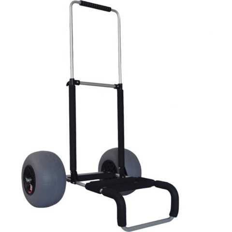 Alu SUP dolly - ballonwiel ideaal voor zand