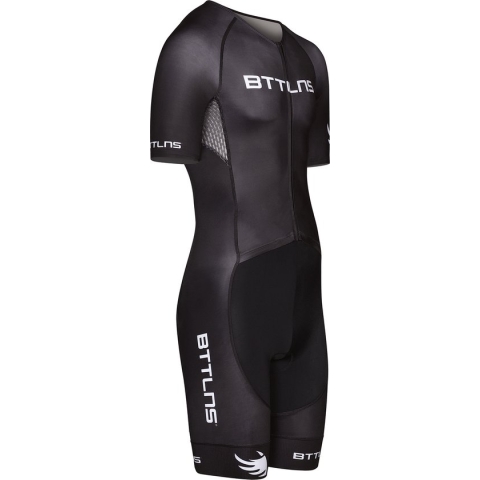 BTTLNS trisuit - triathlon pak - trisuit korte mouw heren - Typhon 2.0 - zwart - L