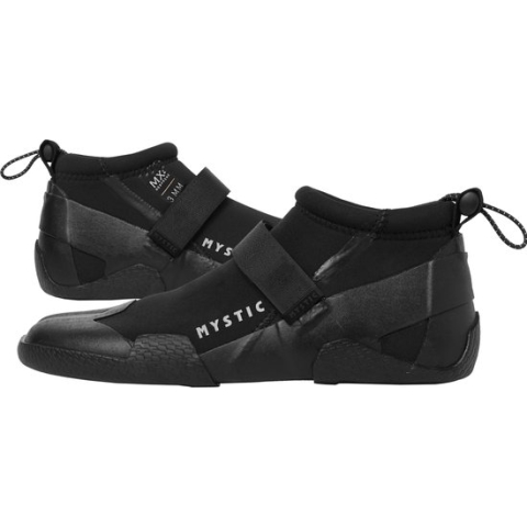 2023 Mystic Roam 3mm Reef Split Toe Wetsuit Shoes - Black