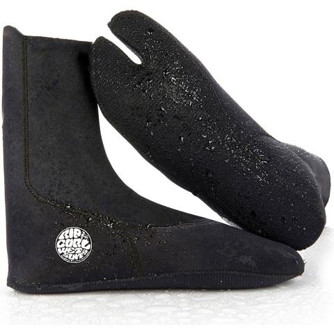 2023 Rip Curl Bullet 3mm Laarzen Met Splitten Zwart Wbo5am