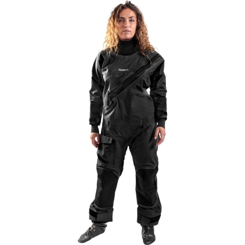 Gul Dames Dartmouth Eclip Zip Drysuit & Free Underfleece Gm03