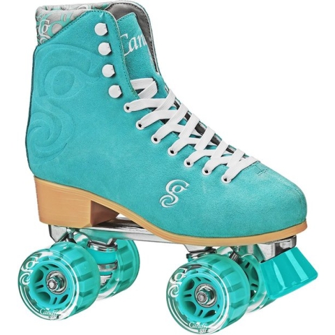 CANDI GIRL Carlin Rolschaatsen / Rollerskates - Aluminium Frame - Alu Trucks - Sea Foam - Dames - Maat 41,5 (binnenzooltje 25 cm)