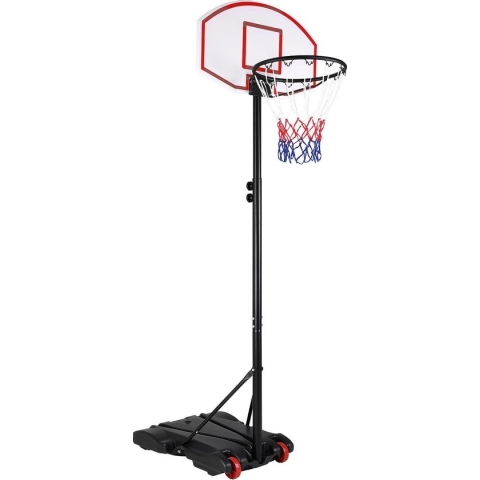 Sportana Basketbalstandaard - Hoogte Verstelbaar - 179-209cm