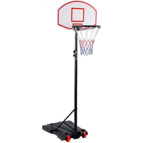 Coast Basketbalring met Basketbalstandaard - Verrijdbaar - 180 tot 210 cm