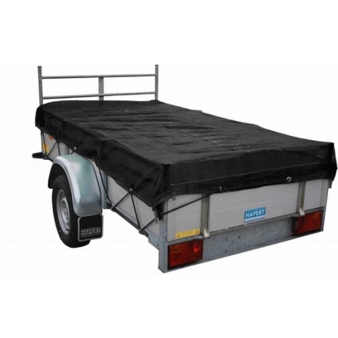Aanhanger Container Gaasnet 280 g/m² - 2,50 x 3,00 m - zwart