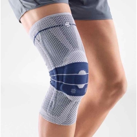 Bauerfeind GenuTrain Kniebrace - 3 - Universeel - Grijs