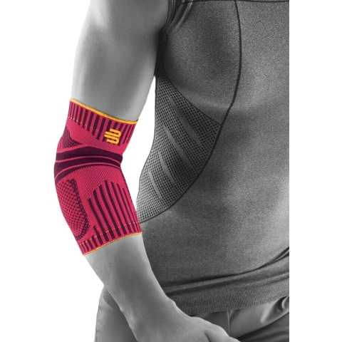 Bauerfeind Sports Elbow Support, pink, Maat XXL - 1 Stuk