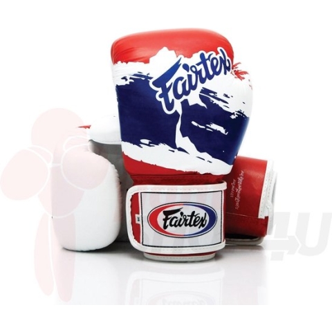 Fairtex BGV1 Universal Bokshandschoenen - "Tight-Fit" Design - Thai Pride - 12 oz