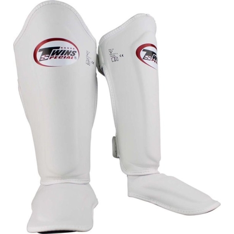 Twins Special - Scheenbeschermers - SGL - Wit - M