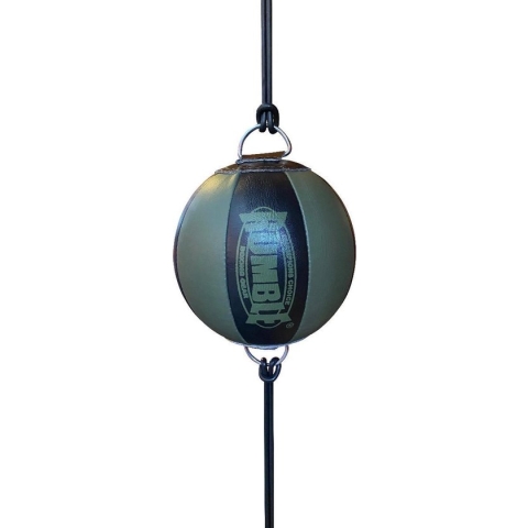 Rumble Boksbal - Double end ball - Double end boksbal Leer Zwart - Army
