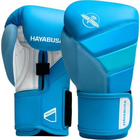 Hayabusa T3 Neon Bokshandschoenen - neon blauw - 12 oz