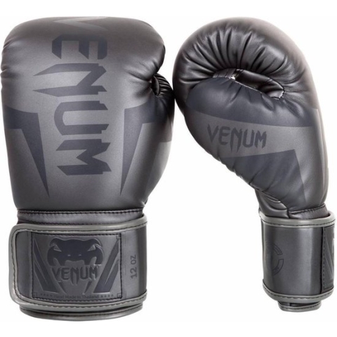 Venum (kick)bokshandschoenen Elite Grijs 8oz