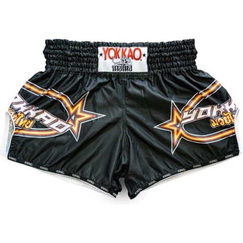 Yokkao Vertical Carbonfit Shorts - Satijnmix - Zwart - maat S