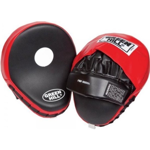 Green Hill Leather Focus Mitt FAWN - Rood / Zwart