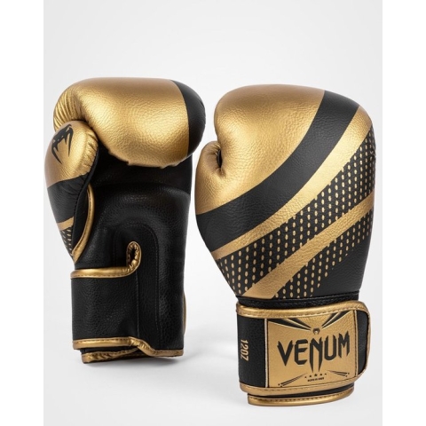 Venum Lightning Bokshandschoenen Goud Zwart 12 OZ