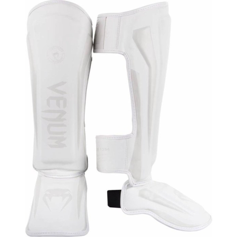 Venum Elite Kickboks Scheenbeschermer Wit Wit Venum Gear Kies uw maat: M