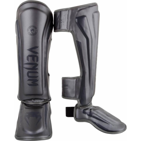 Venum Elite Stand Up Shinguards Scheenbeschermer Grijs Kies uw maat: XL