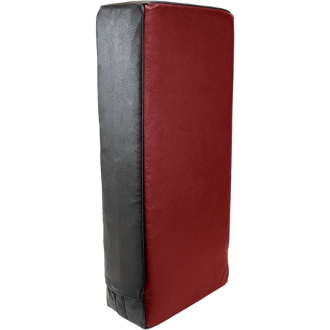 Stootkussen groot Luxury 75 x 35 x 15 cm zwart/rood