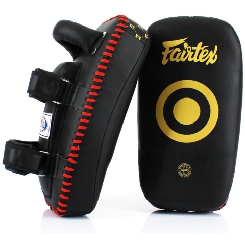 Fairtex Microfiber Curved Kick Pads - Standaard maat