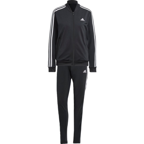 adidas Sportswear Essentials 3-Stripes Trainingspak - Dames - Zwart- M