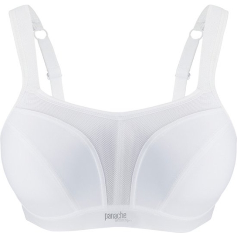 Panache - sport bh met beugel - Wit - 70G