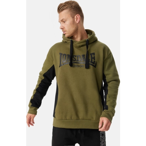Lonsdale Balmullo Capuchon Groen XL Man