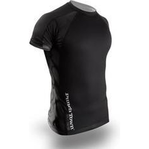 PunchTown Rash Guard Black Crush Korte Mouwen maat S