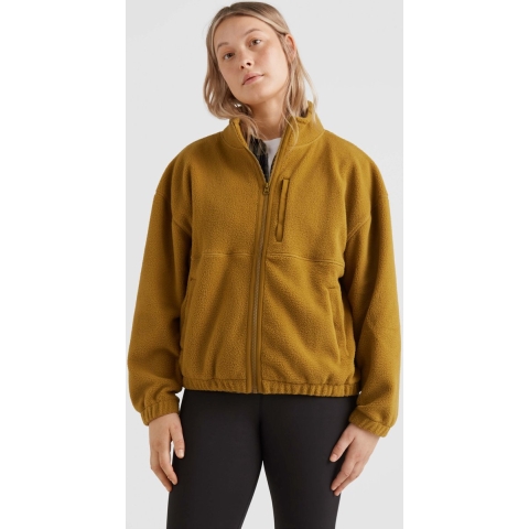 O´neill Outdoor Fleece Voering Met Ritssluiting Bruin XS Vrouw