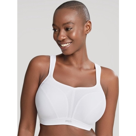 Panache - sport bh met beugel - Wit - 90F