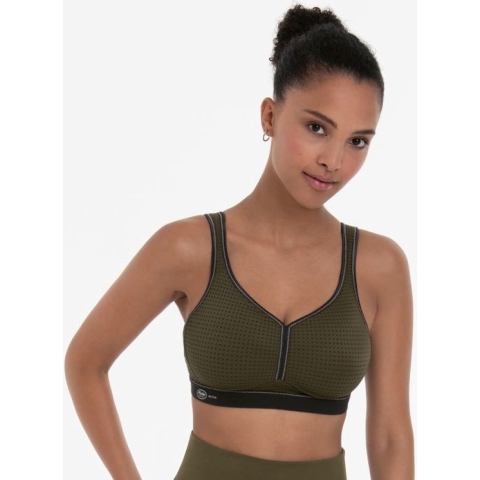 Anita - Performance Sport bh zonder beugel - Dark Olive/Black - 70D
