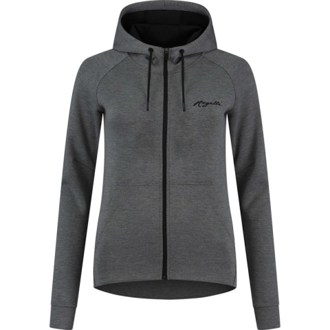 Rogelli Training II Hoodie Met Rits - Dames - Grijs - Maat L