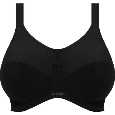 Elomi ENERGISE UW SPORTS BRA Dames Sportbeha - Zwart - Maat 80I (EU)