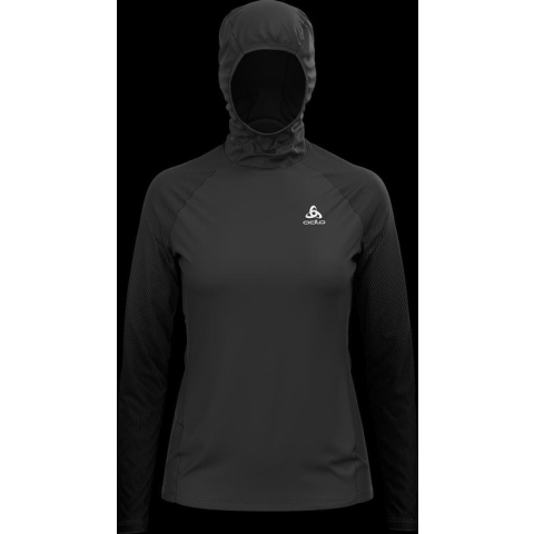 Odlo Ml Zeroweight Ceramiwarm Capuchon Zwart L Vrouw