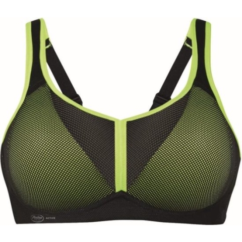Air Control Sport Bh Voorgevormd 5544 459 schwarz/neon