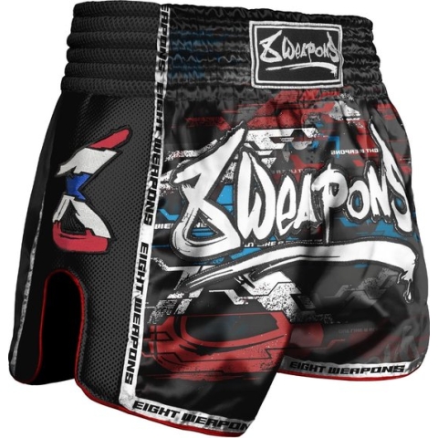8 WAPENS Muay Thai Shorts Cut Like a Blade maat L