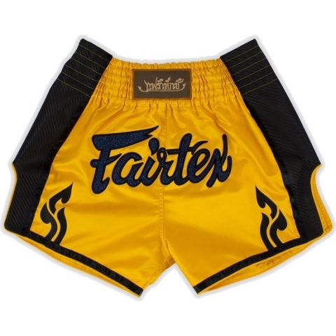 Fairtex Kickboksbroek Satoru Geel Small