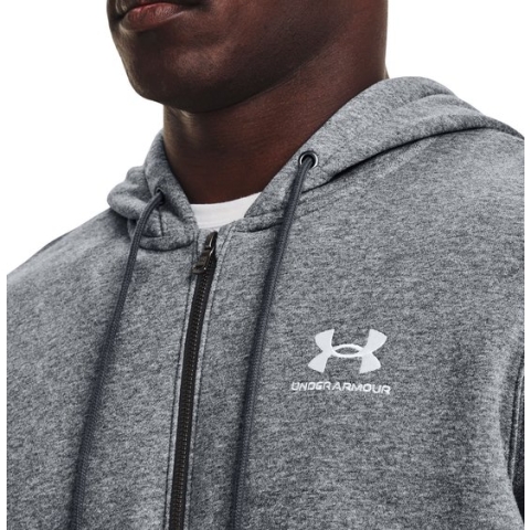 Sweatshirt Onder Armor Ua Essential Fleece Fz Kap - Sportwear - Volwassen
