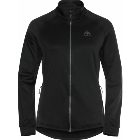 Odlo Berra Mid Layer Rits Zwart 542511 Dames