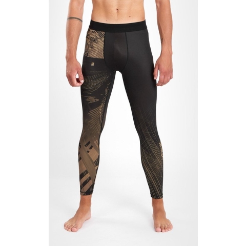 Venum Gorilla Jungle Sportlegging Spats Zwart Zand L - Jeans Maat 34