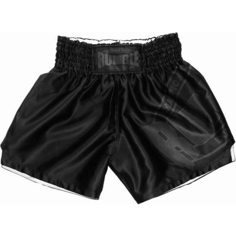 Rumble Kickboks Broekje RS-76 XL Zwart-Zwart